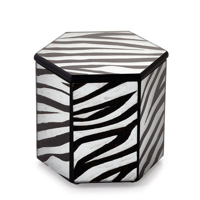 Zebra Bathroom Storage Container