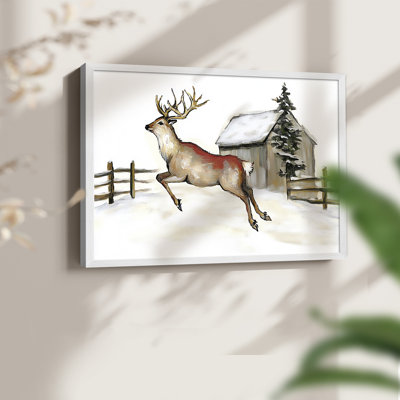 Chirstmas Art-DCCCXXV -Framed Print - Restickable