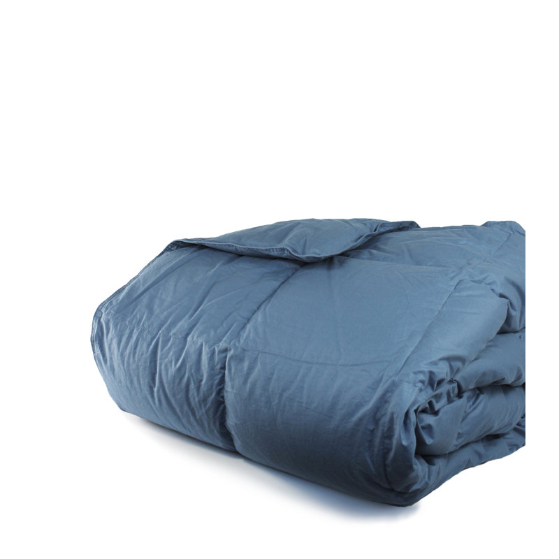 Winter Duck Down Comforter, King, White