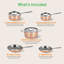 Batterie de cuisine 8 pièces NutriChef
