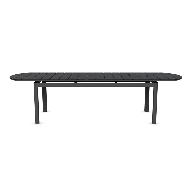 Seville Extendable Dining Table, Black