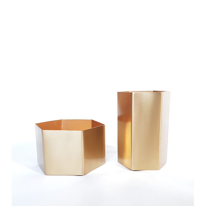 Demorest Metal Pot Planter