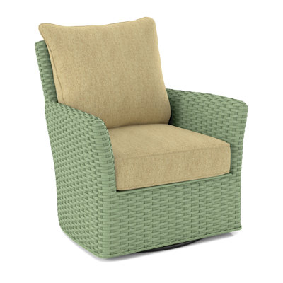 Lanai Upholstered Swivel Armchair