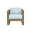 Coastal Teak Patio Chair with Sunbrella Cushions-487892798