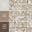 Kings Forest Lattice 17-5/8 In. X 17-5/8 In. Ceramic Floor And Wall Tile