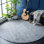 Haddan Hand Tufted Viscose/Wool Rug in Blue