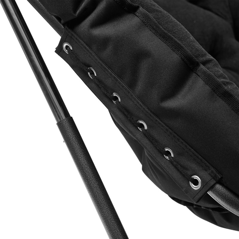Fauteuil Papasan, Noir