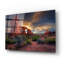 «Sunset Through Turret Arch» par Rick Berk, art mural en verre acrylique, 24 po x 16 po-355742073