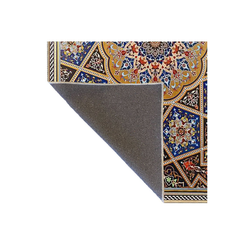 Tapis lavable à motif étoilé Starry, Tapis de couloir 3 pi 3 po x 9 pi 10 po