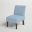 Fauteuil de chambre rembourré avec pieds en bois Kettering-1267252885