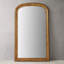 Miroirs pleine longueur demi-cercle en bois manufacturé-129456150