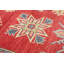 Tapis unique rouge / bleu en laine noué à la main de style années 2010 de 5 pi x 6 pi 6 po Qaiden