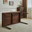 Durable table set of solid wood-111067146