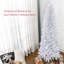 Arbre de Noël 7 pi, sapin de Noël artificiel non éclairé avec branches réalistes, sapin de Noël avec 818 pointes-1992915493-1992915498