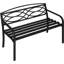 Aneecia Metal Traditional Bench