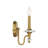 Champlain 1-Light Wall Sconce in Warm Brass