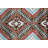 Hand-Knotted Midnight Blue & Brown Wool Area Rug 6' x 9' ft– Bold Southwestern Diamond Geometric Design