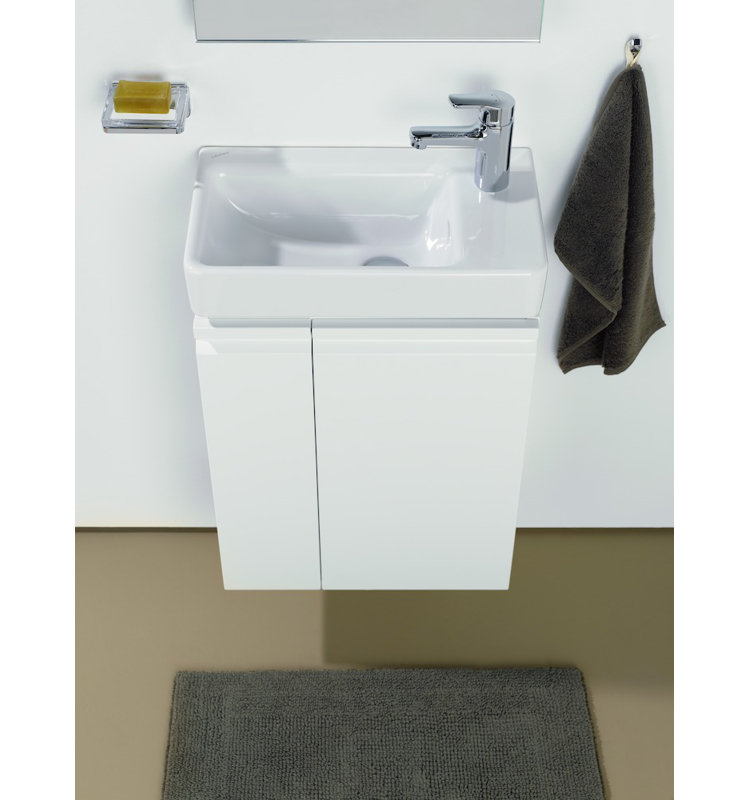 Laufen PRO S 18.89'' L Bathroom Sink, Single Hole, Right