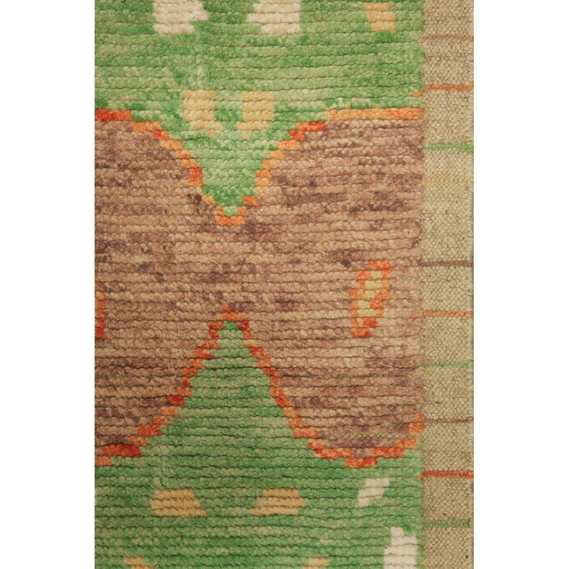 Tapis vert nouvel âge Oushak Rugs