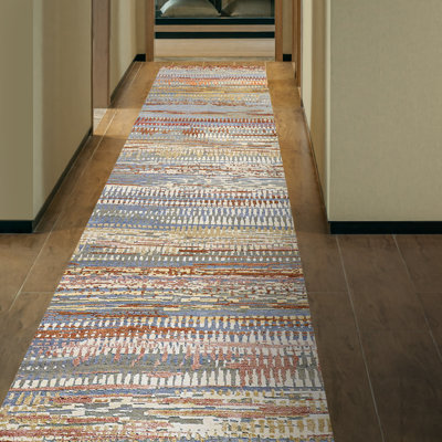Hand Knotted Abstract Indoor Rug