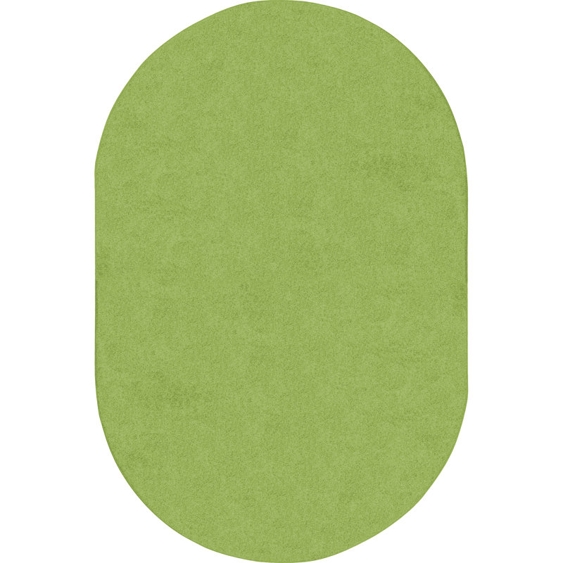 Just Kidding by Joy Carpets Area Rug, Oval 6' x 9'
