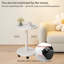 Mobile Rotating Side Table With Wheels - 360° Swivel Sliding Couch Table For Living Room & Bedroom, Space-Saving Design For Sofas And Beds, Easy Assembly Required