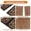 Paquet de 27 tuiles de plancher en bois de sapin emboîtables 12 po x 12 po-86591991