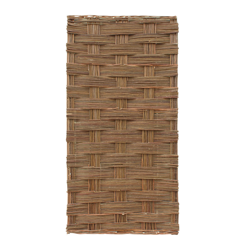 Clôture en bois brun H 72 po x l 36 po