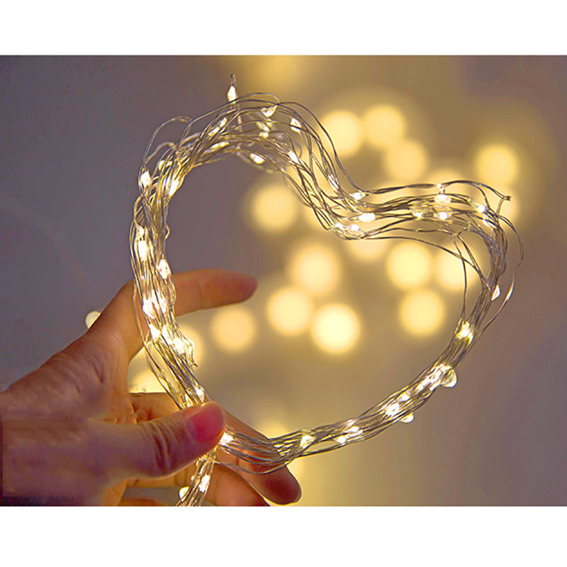 Bailey Outdoor 30 - Bulb 9.8'' Battery Powered LED String Light