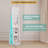 Modern Beige Yellow Triangular Jewellery Armoire With LED Lights, Full-Length Mirror, And 360° Swivel Base-98969562