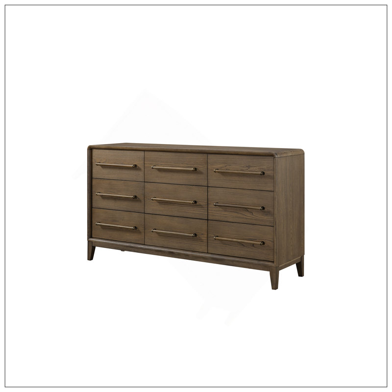Commode 9 tiroirs - Latte