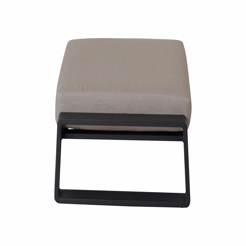 2 pièces, coussin de siège brun clair