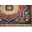 Blue Traditional  Oriental Runner Rug 3x8