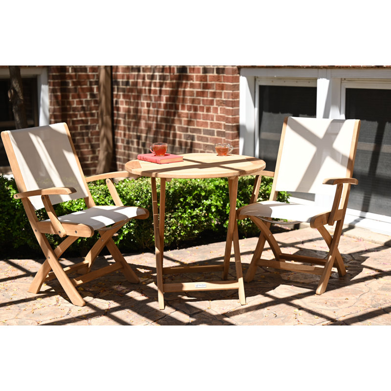 Cambridge 30" Folding Teak Dining Table