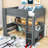 Jermesha Kids Loft Bed with Drawers-835275264