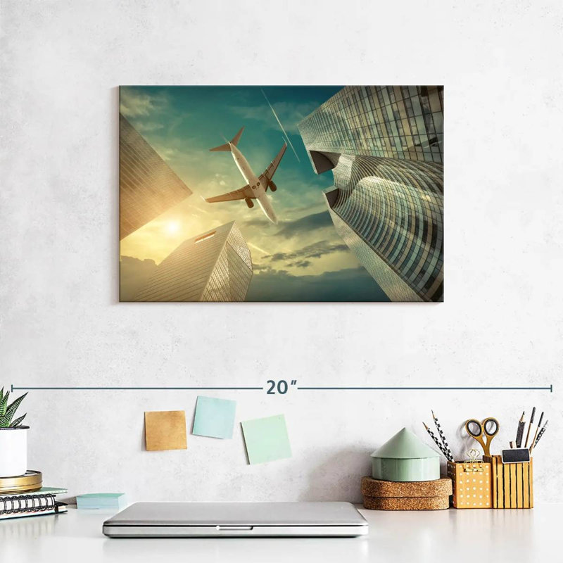 Mehar High Flight Aircraft, 8" H x 12" W