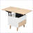 Modern Multi-functional Coffee Table Extendable with Storage
