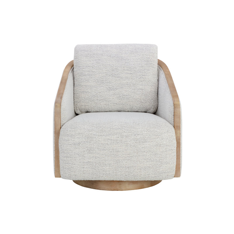 31,5 po de largeur, Polyester gris, Brun