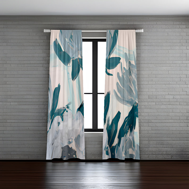 Rideau en polyester Ambrogio, L 20 po x L 52 po
