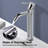 Topcraft Modern Single Hole Single Handle Chrome Bathroom Sink Faucet Lavatory Vanity Faucet-88686177