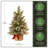 2ft. Glittery BristlePine Tree with LED Lights