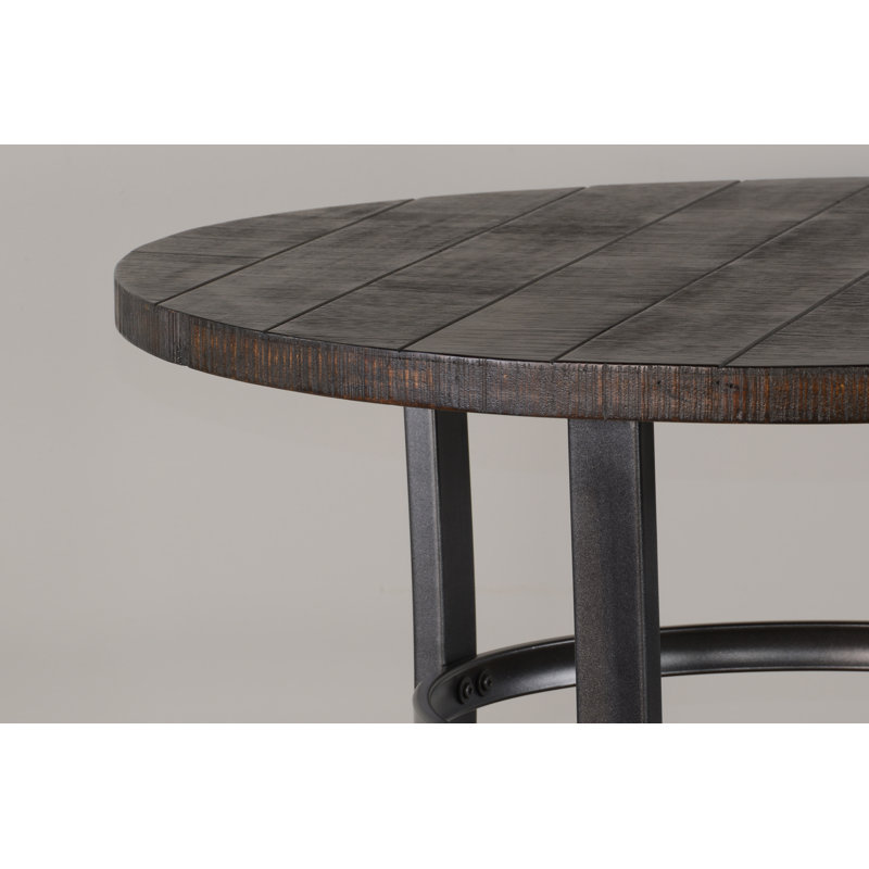 Table de salle à manger Gabrie, H 36 po x L 36 po x l 36 po