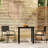 Lindasue Wicker Patio Dining Set with Rectangular Table-683049829-708778555-694791472