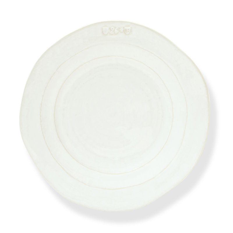 Okane Desert Plate, White