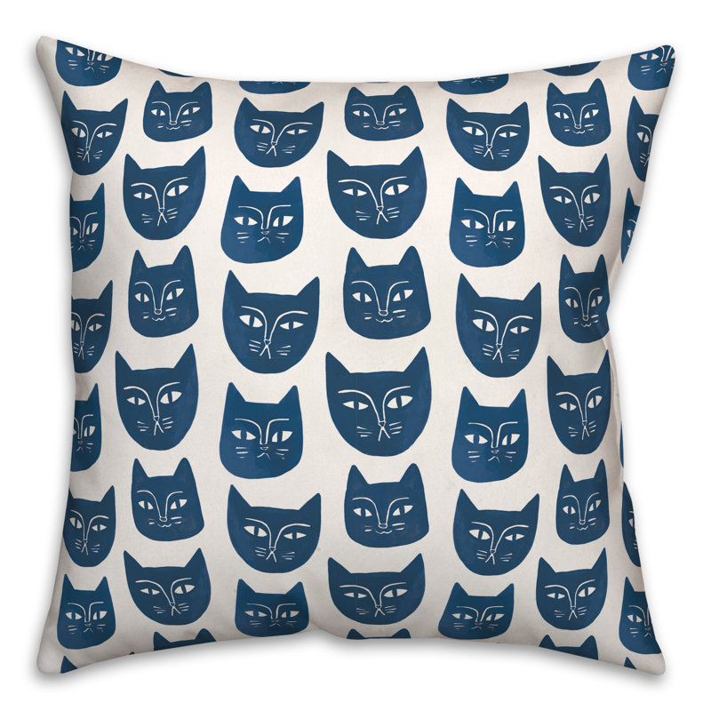 Animal Print Spun Polyester Throw Pillow