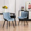 Comfortable Padded Dining Chairs with Back Easy Assembly Upholstered Side Chair, Accent Chairs for Kitchen, Dining Room-606240511