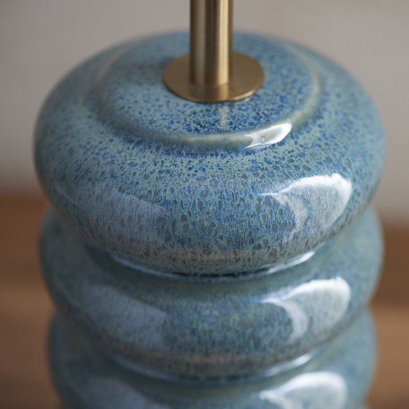 Squash Table Lamp, Marlin Blue