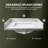 43'' W X 4'' D Marble White Carrara Backsplash Rectangular Vanity Top Back Splash for Bathroom Countertop