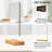 6 Pack Acrylic Sign Holder with Wood Base, 8.5x11 Inch Vertical or Slant Back Display Sign Stand for Wedding, Restaurant, Store, Office, Hotel, Menu Stand - Easy Assembly-138832197