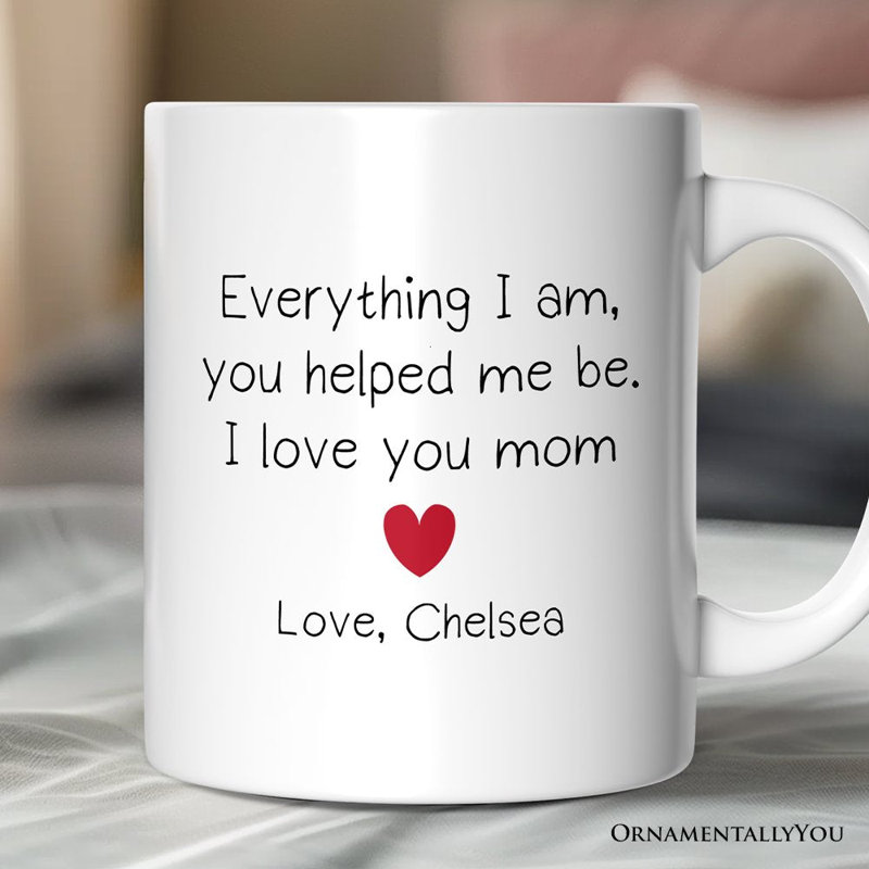 Tasse à café «Tout ce que je suis»